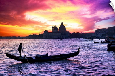 Venetian Sunlight - Majestic Indigo Sunset