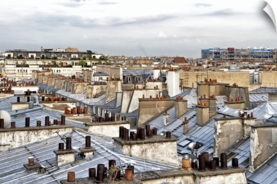 View over the Rooftops of Paris
