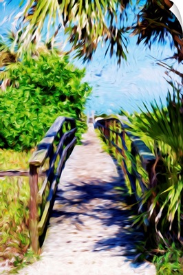 Way to the Beach, Oil Painting Series