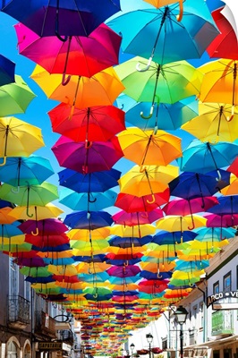 Welcome to Portugal Collection - Colourful Umbrellas II
