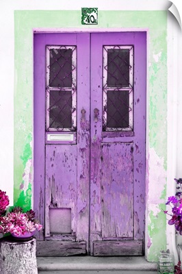 Welcome to Portugal Collection - Old Purple Front Door