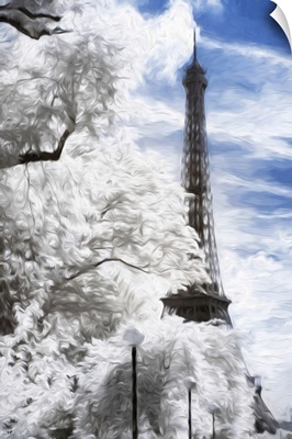 White Eiffel, Oil Painting Series