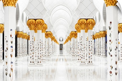 White Mosque - Perspective