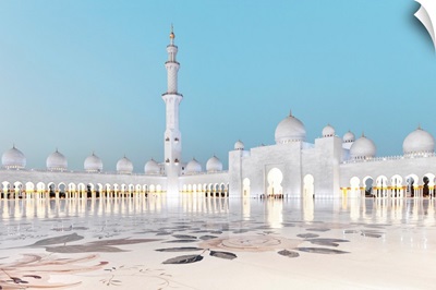 White Mosque - Sheikh Zayed Nightfall