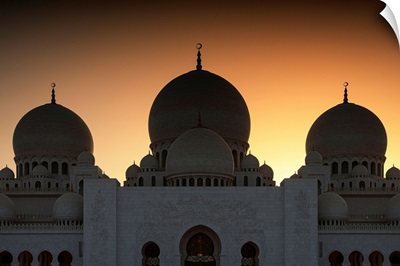 White Mosque - Sunset