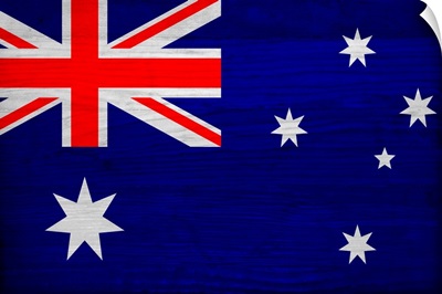 Wood Australia Flag, Flags Of The World Series