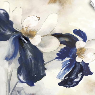 Blue Blossom Florals I
