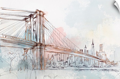 Blushing Brooklyn Bridge