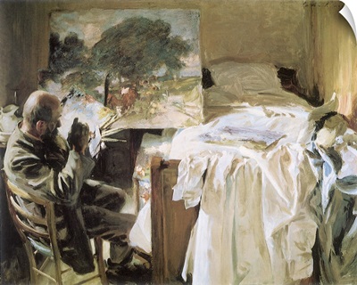 Artist in His Studio