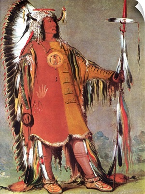 Mato-tope, Second Chief of the Mandans
