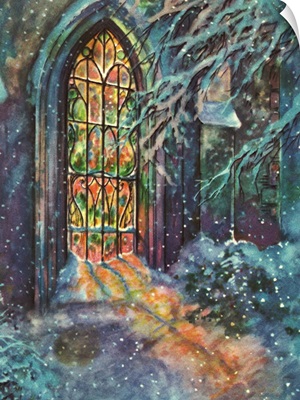 Snow and Stained Glass