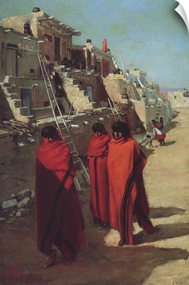 Street Scene, Hopi Pueblo
