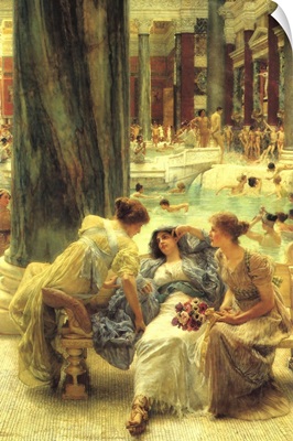 Woman at Roman Baths
