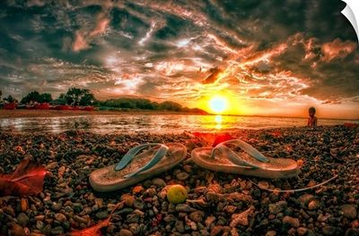 Sandals at Sunset
