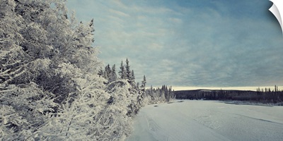Frozen Klondike River