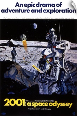2001 Space Odyssey 2 Sci Fi Movie Poster