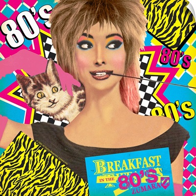 Audrey Hepburn Breakfast In The 80s