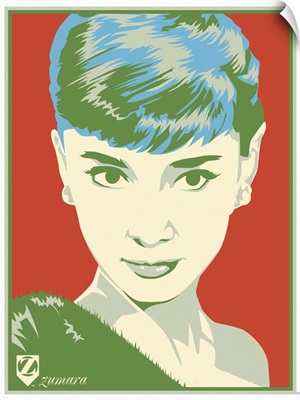 Audrey Hepburn Psychedelic 2