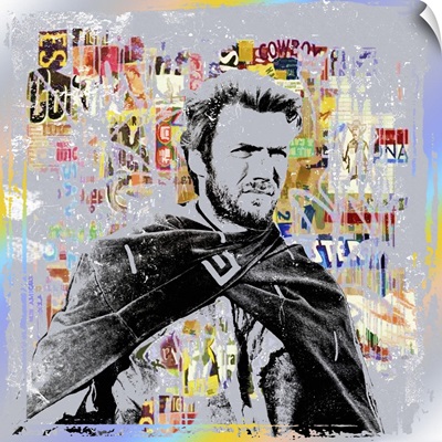 Clint Eastwood Graffiti Cowboy 2