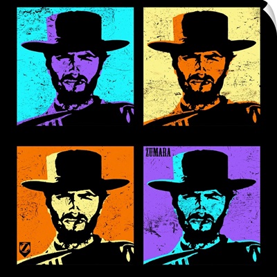 Clint Eastwood Multi Stamp