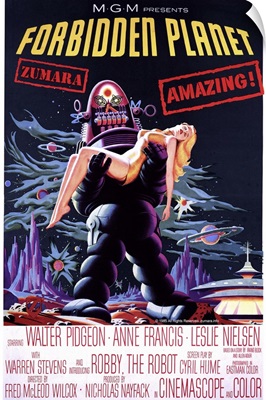 Forbidden Planet 1 Sci Fi Movie Poster