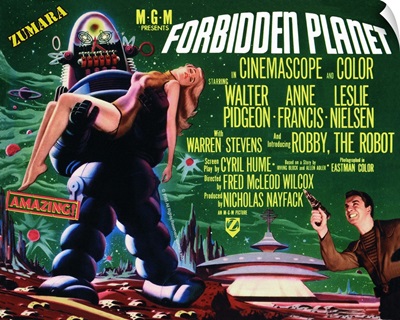 Forbidden Planet 2 Sci Fi Movie Poster