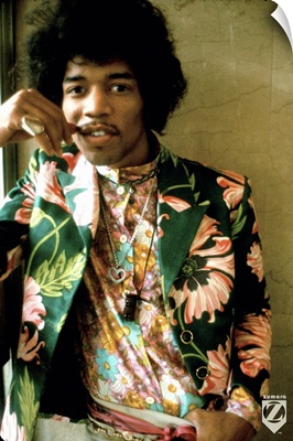 Jimi Hendrix Colored Floral Jacket 1
