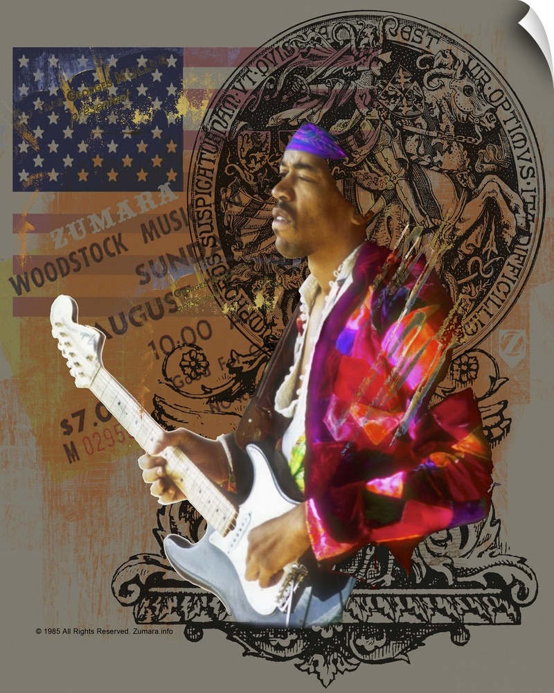 Jimi Hendrix Flag