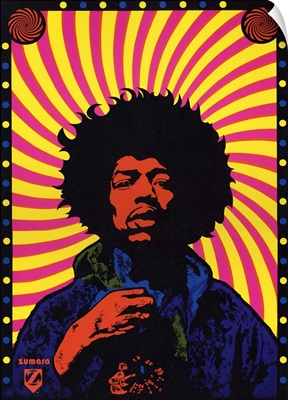 Jimi Hendrix Swirl