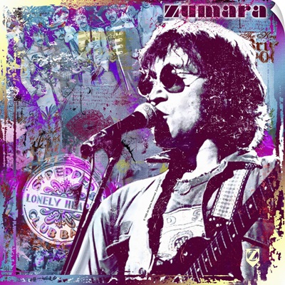 John Lennon Performance Watercolor