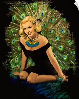 Marilyn Monroe Jeweled Plumage
