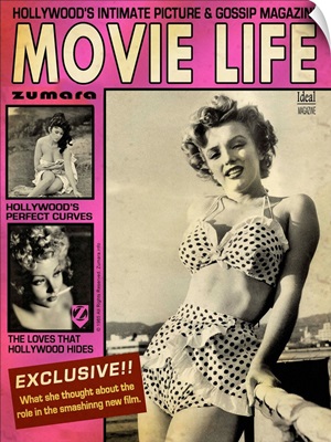 Marilyn Monroe Magazine Movie Life