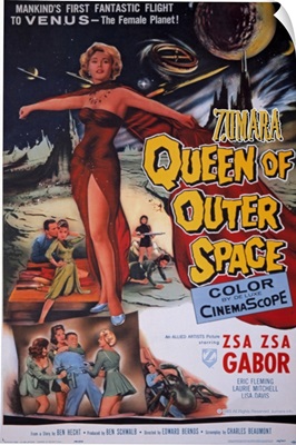 Queen of Outer Space 1 Sci Fi Movie Poster