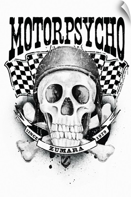 Rider Motor Psycho Skull