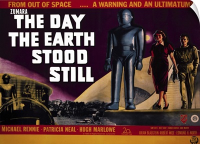 The Day The Earth Stood Still 2 Sci Fi Movie Poster