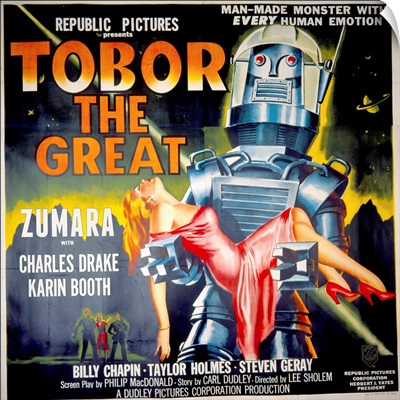 Tobor The Great 1 Sci Fi Movie Poster