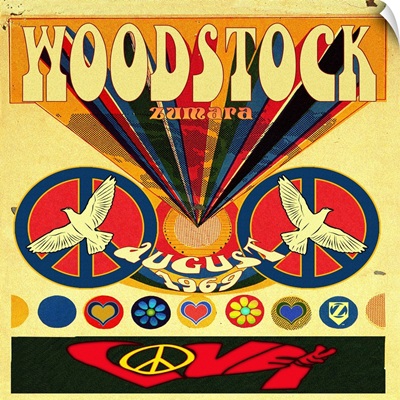 Woodstock Invite Poster