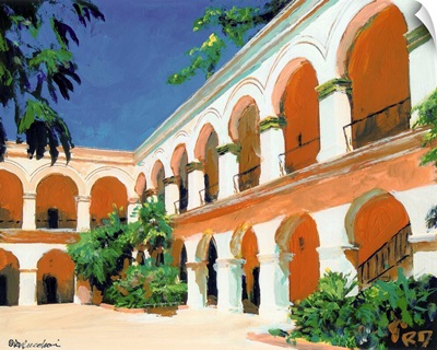 Courtyard at Casa Del Prado