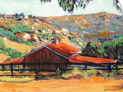 Red Barn at the Ranch in San Diego