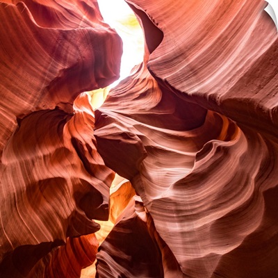 Antelope Canyon Curves and Textures - Square