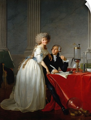 Antoine-Laurent Lavoisier and His Wife Marie-Anne-Pierrette Paulze