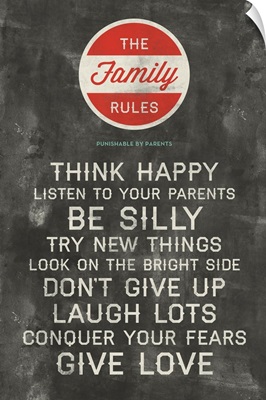 Be Silly Family Rules