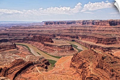Bend in the Colorado River at Dead Horse Point State Park, Utah