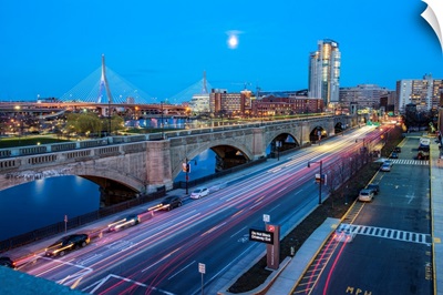 Boston Cityscape at Night