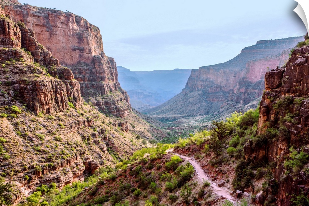 Bright Angel Trail in Grand Canyon National Park, Arizona.