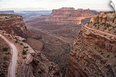 Canyon landscape, from Shafer Trail, Canyonlands National Park, Utah