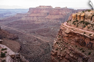 Canyon landscape, from Shafer Trail, Canyonlands National Park, Utah