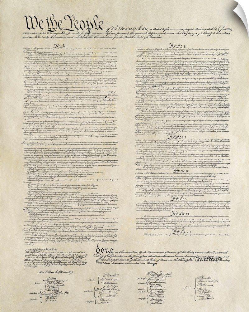 Constitution Document - Articles 1-7