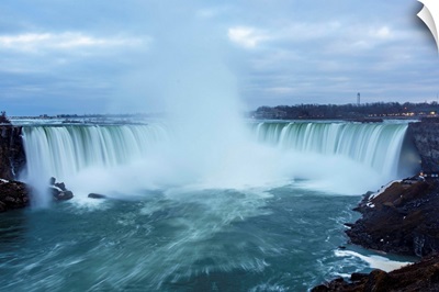 Dramatic Mist From Horseshoe Falls, Niagara Falls, New York