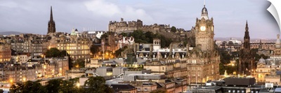 Edinburgh City View, Scotland, UK